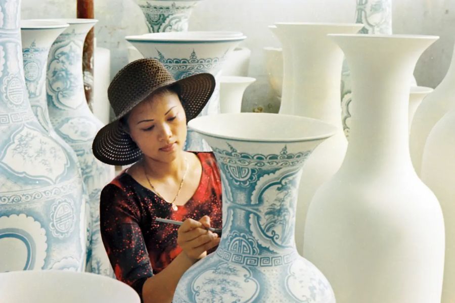 Bat Trang Pottery Village