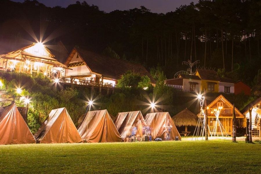 Overnight Camping in the Woods