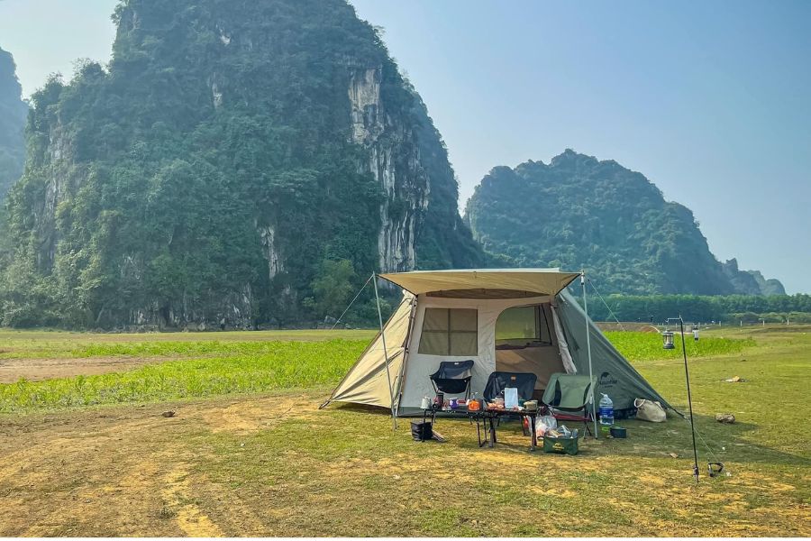 Trekking and Camping in Untouched Nature