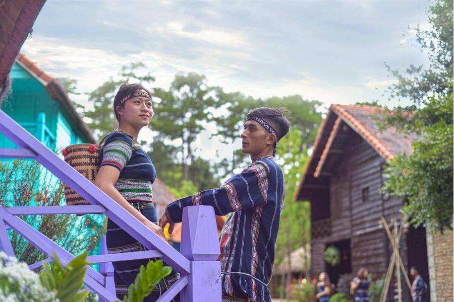 Dress in Traditional Attire