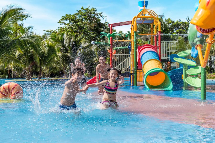 The city offers plenty of family-friendly attractions, such as a water park with exciting slides