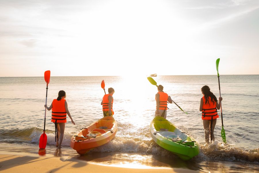  Doc Let Beach is perfect for swimming, kayaking, windsurfing, or jet skiing