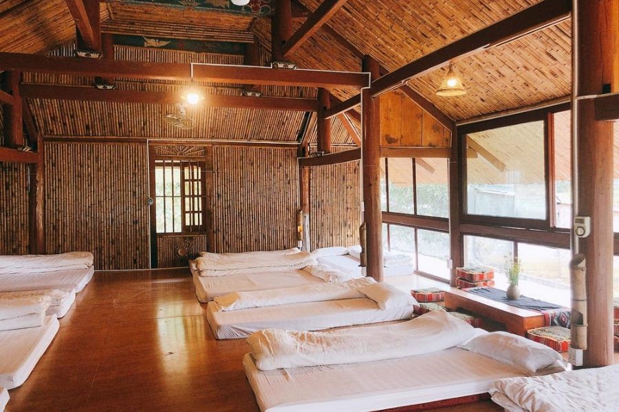 In rural areas or quieter tourist spots like Ninh Binh, Moc Chau, or Can Tho, you can find clean, friendly community homestays
