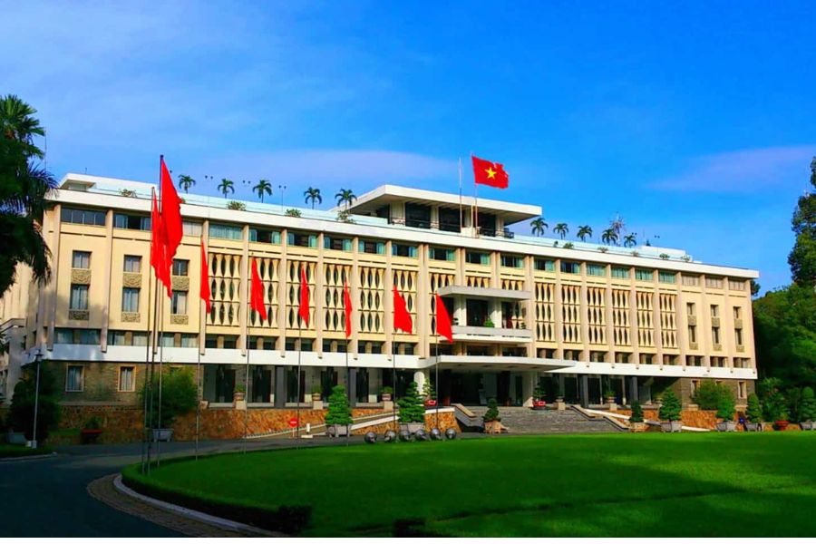 the Independence Palace