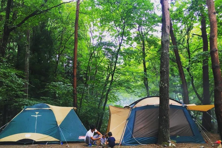 Suoi Da is perfect for setting up tents