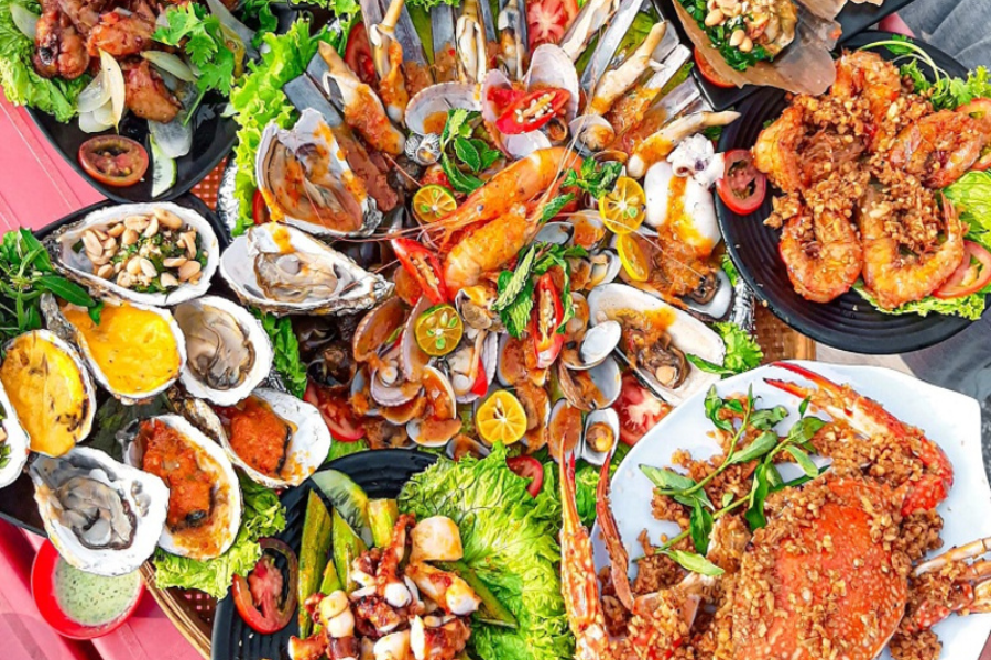 Seafood lovers will also find plenty of local eateries serving fresh