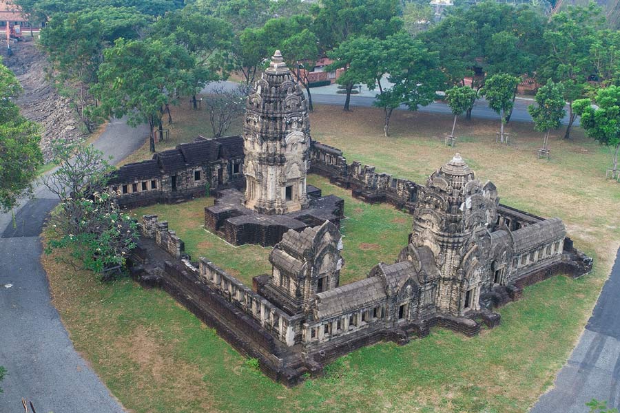 History of Sadok Kok Thom Historical Park