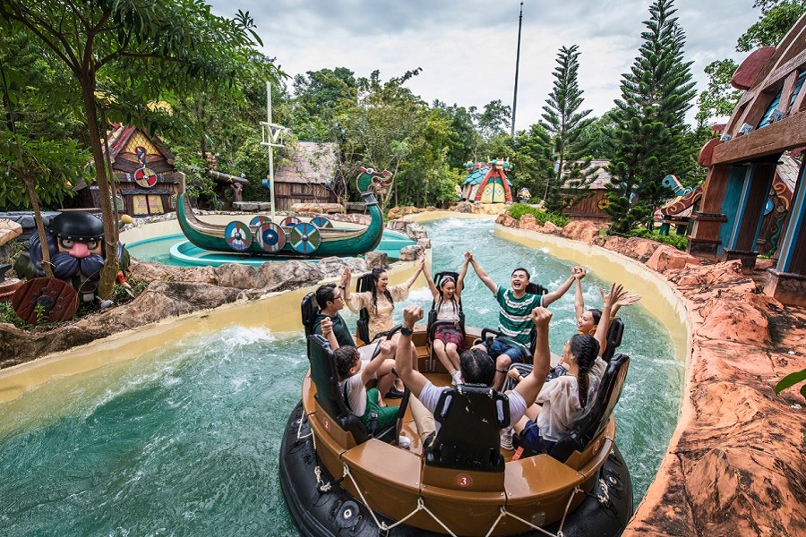 VinWonders Phu Quoc is a world-class theme park with many exciting games