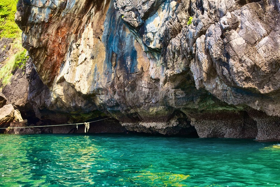 Emerald Cave in Koh Mook is the tour highlight