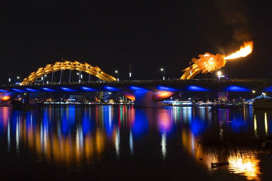 The Dragon Bridge in Da Nang