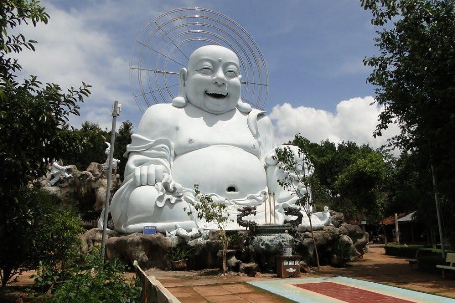 The largest Maitreya Buddha Statue in Lam Dong Province