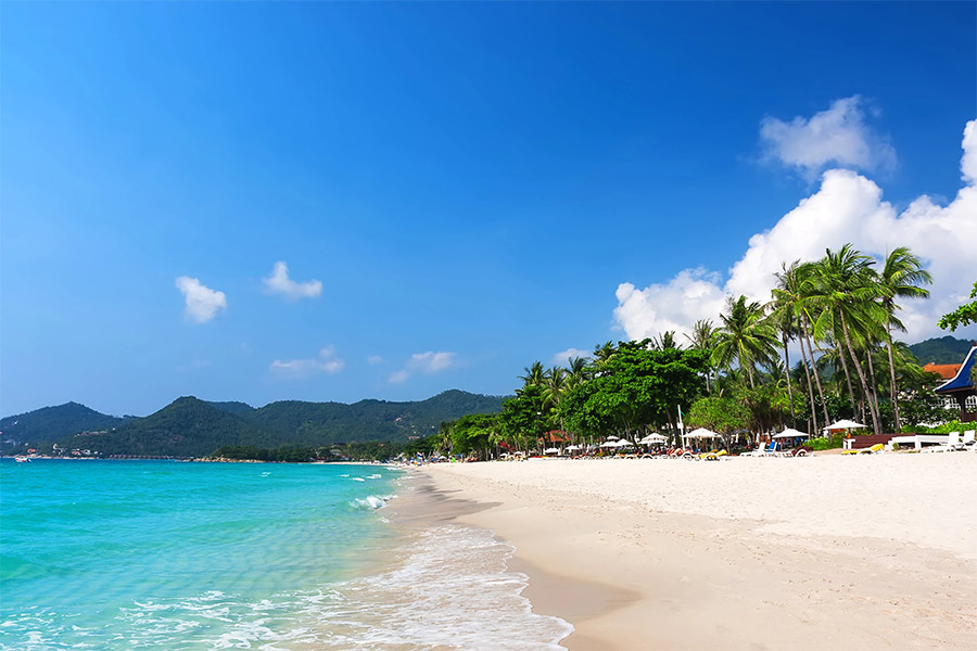 Chaweng Beach in Koh Samui