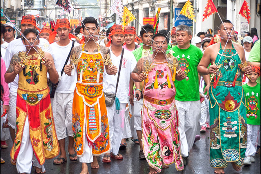 Thailand vegetarian festival 