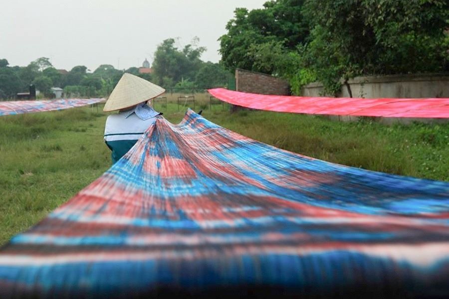 Nha Xa Village contributes to creating the Vietnamese silk brand on the international map