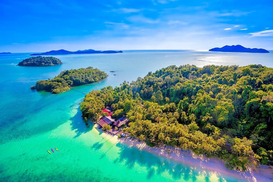 Koh Chang National Park preserves the natural beauty of the island