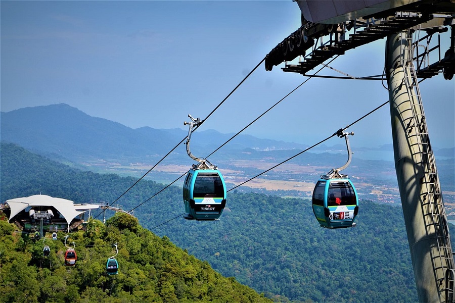 Langkawi’s SkyCab offers a sweeping view and a thrilling experience