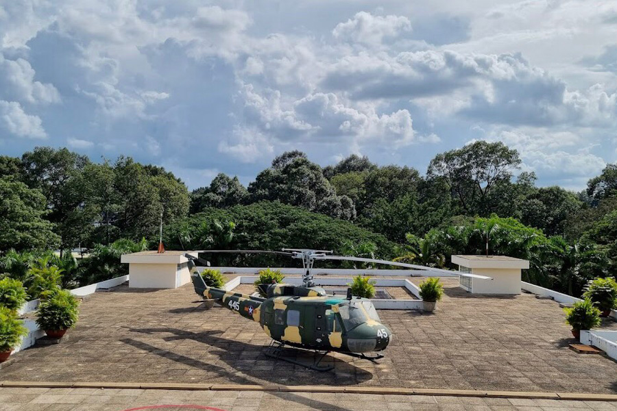 Helipad in Independence Palace 