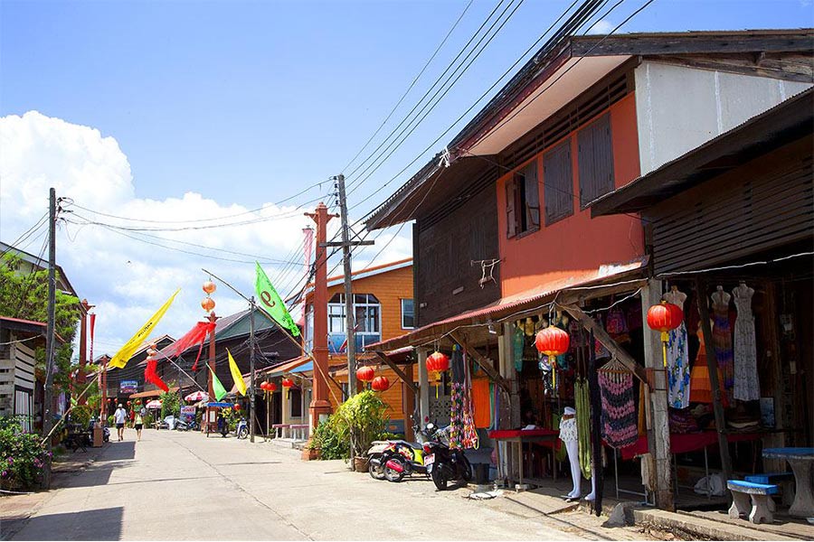 A part of Koh Lanta Old Town