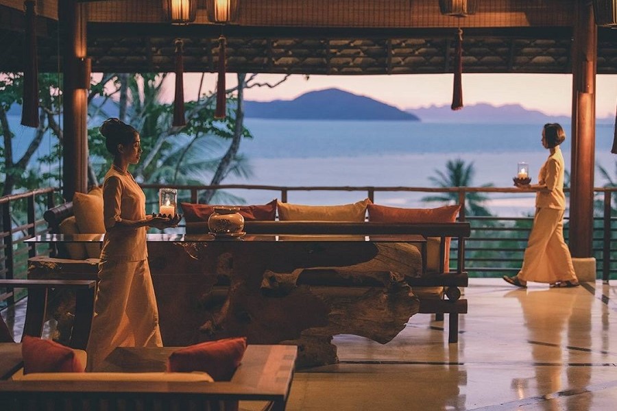 Kamalaya Spa has both open-air pavilions and deluxe air-conditioned suites