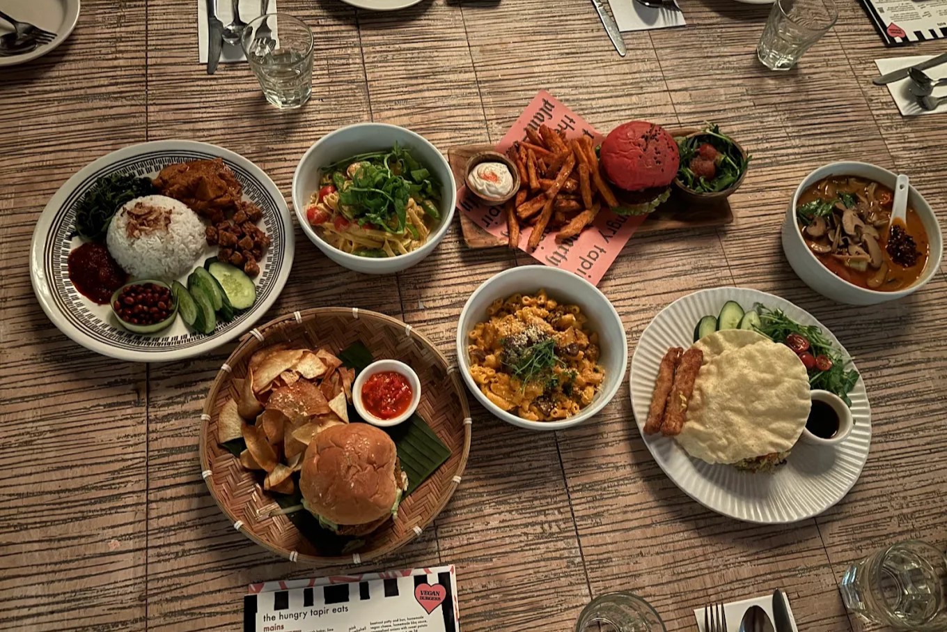 3 day itinerary vegan food options