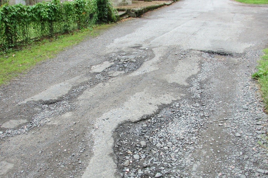 Some roads can be in poor condition