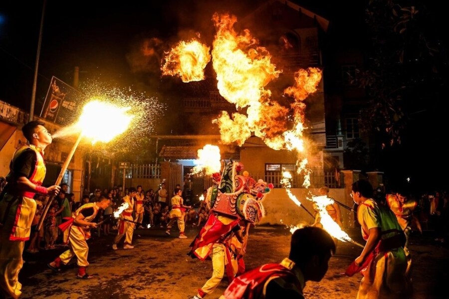 Mid-Autumn Festival is one of the four major festivals of the Vietnamese people. Source: Dai phat thanh truyen hinh Ha Giang 