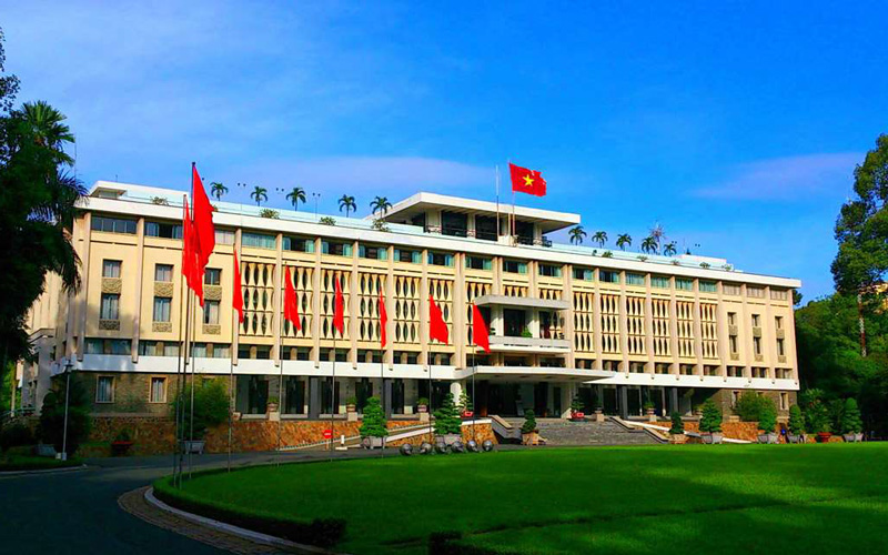 independance Palace in Vietnam 