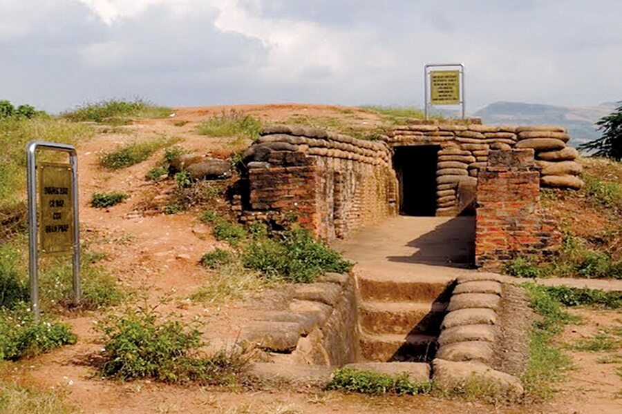 The French command bunker in A1 Hill