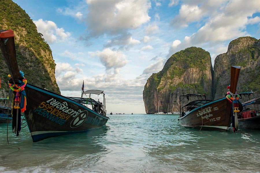 Southern Thailand is an ideal destination for honeymoon