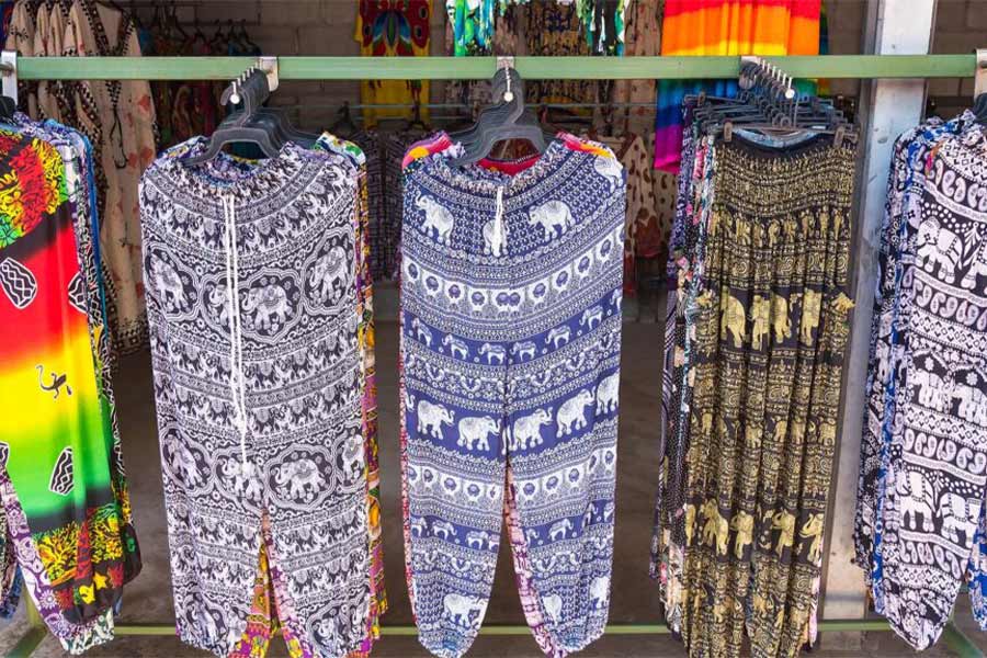 Traditional elephant pants