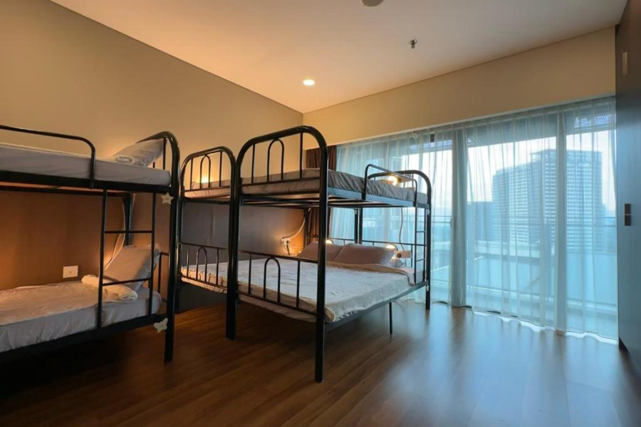 dorm beds in Kuala Lumpur