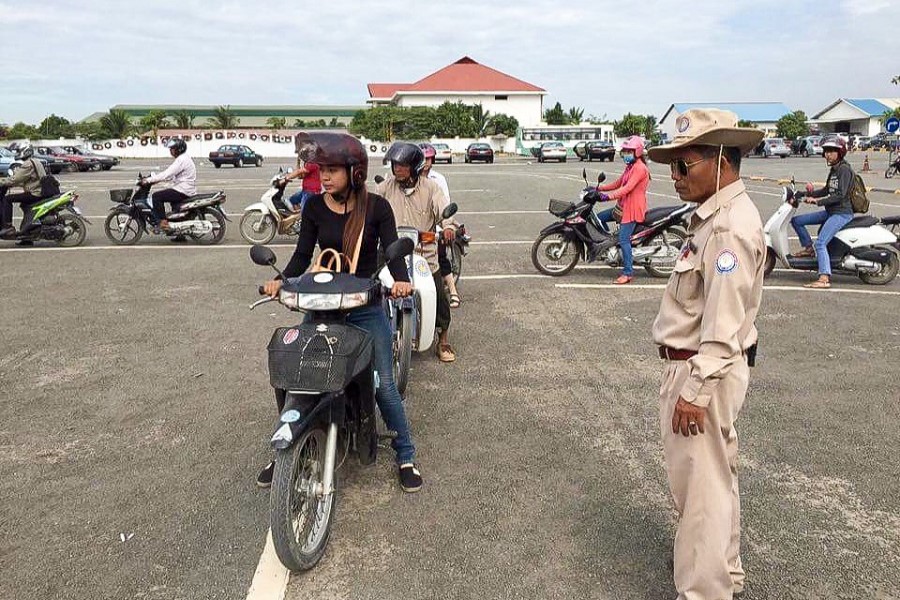 You need to pass the written and driving tests to receive your license