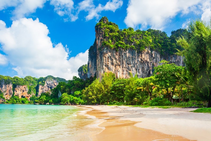 Krabi is famous for its picturesque beaches