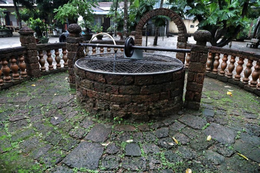 The legendary “Buddha’s Well” at Thien An Mountain