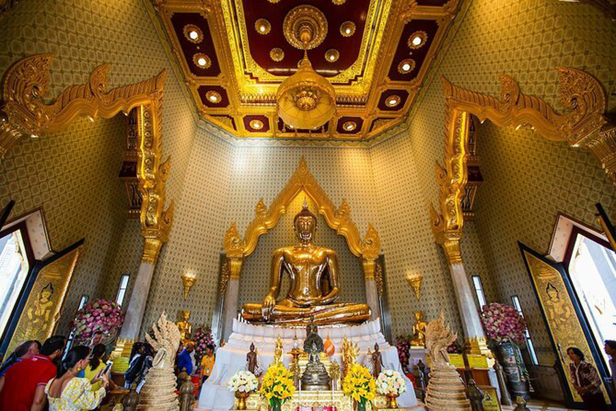 The Golden Buddha Statue