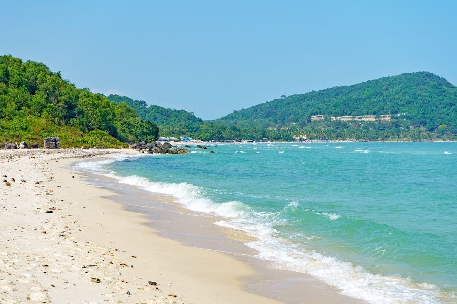 Phu Quoc has many beautiful beaches