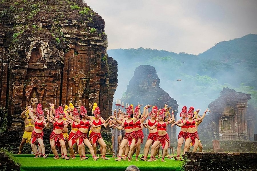 Aspara performance in My Son Sanctuary