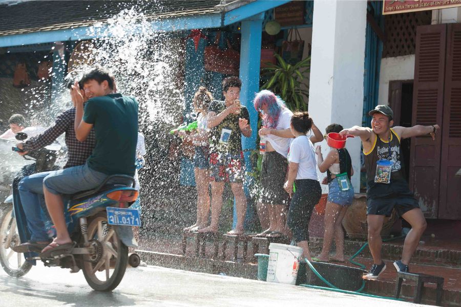 Boun Pi Mai in Luang Prabang