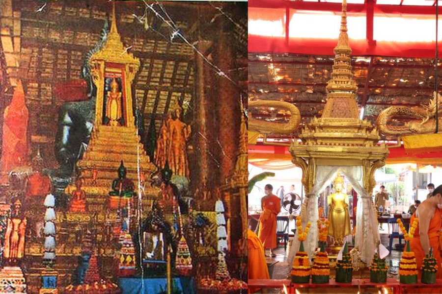 Lao New Year centers around the&nbsp;Prabang Buddha