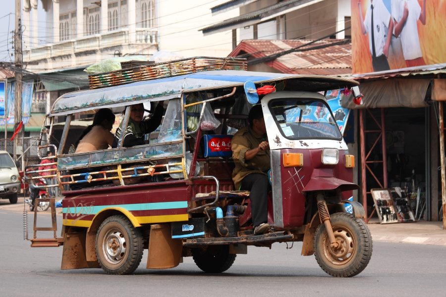 Laos has numerous options for getting around 