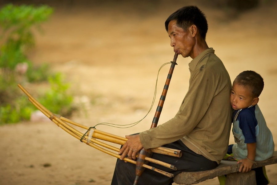 Laos is a multi-ethnic country with over 100 ethnic groups living there 