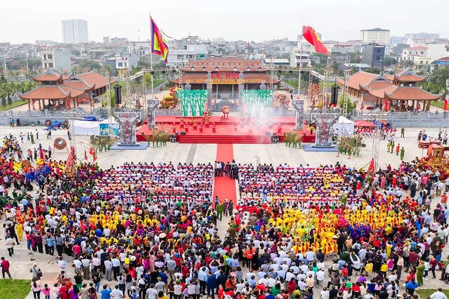 A lot people attend Xuong Giang Citadel Festival every year. Source: Bac Giang City Web Portal