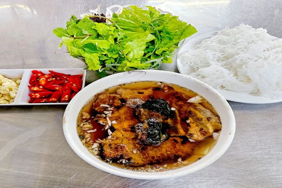 A street food dish like bun cha was also awarded a Michelin distinction