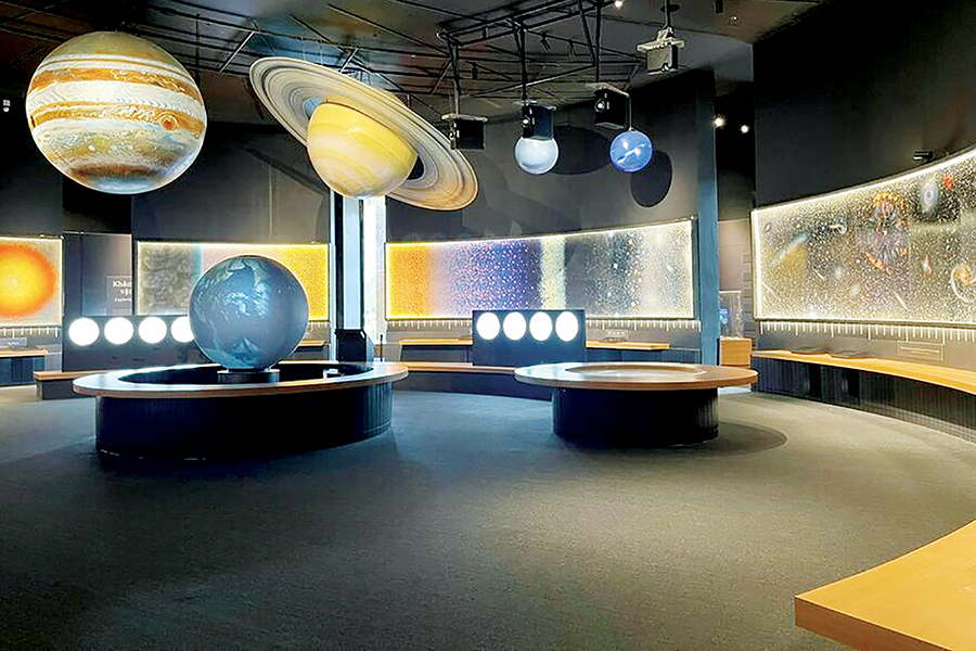 Solar System Gallery. Source: explorascience
