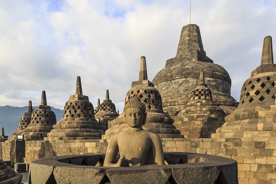 Borobudur is the largest Buddhist temple in the world