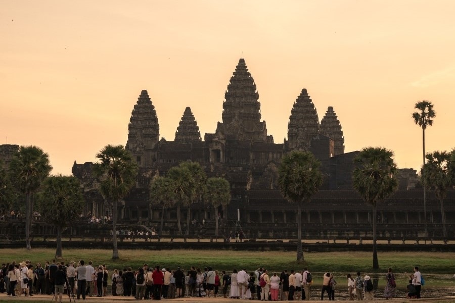 Angkor has attracted tourists to Cambodia