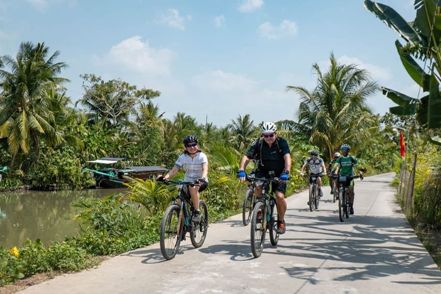 Renting a bicycle is a popular option during your Cambodia 5-day tour in Siem Reap