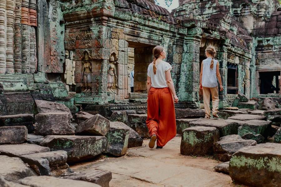 Cambodia always contains many historical stories and unique cultural features 