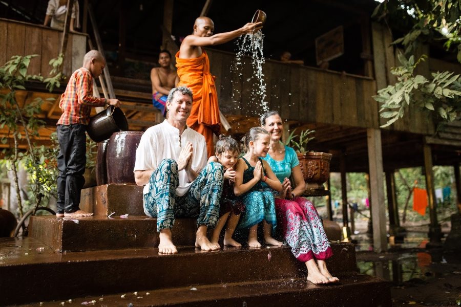 Traveling to Cambodia is suitable for every member of your family 
