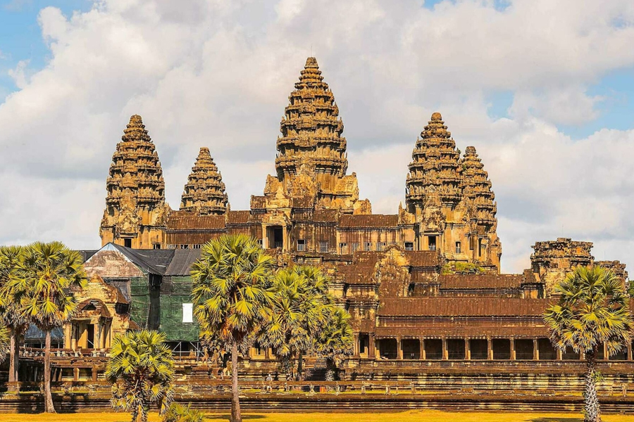 Angkor Wat, the most renowned historical site in Cambodia